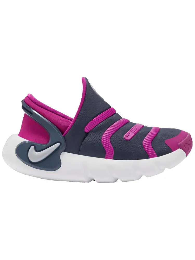 Кроссовки Nike Dynamo Go 2 EasyOn PS 'Hot Fuchsia Cement Grey' — изображение 1 из 1, фиолетовый