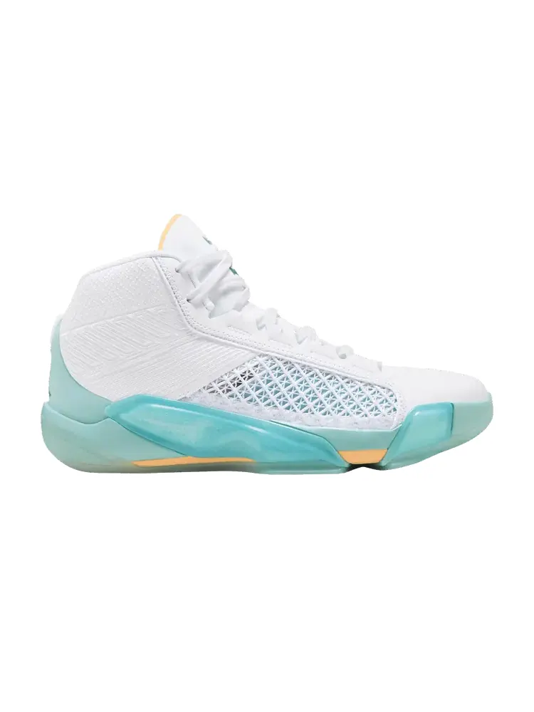 Кроссовки Guo Ailun x Air Jordan 38 PF 'White Clear Jade' — изображение 1 из 1, белый прозрачный