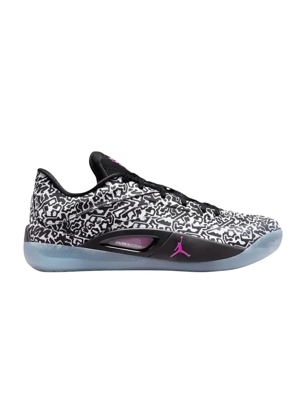 Кроссовки Air Jordan Zion 4 PF — изображение 1 из 1, черный/фиолетовый-белый