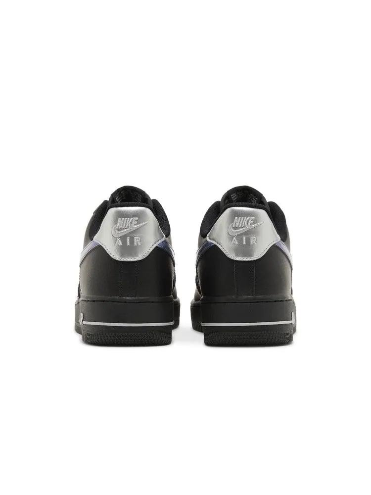 Кроссовки Nike Air Force 1 '07 'Black Blue Lightning' — изображение 7 из 9