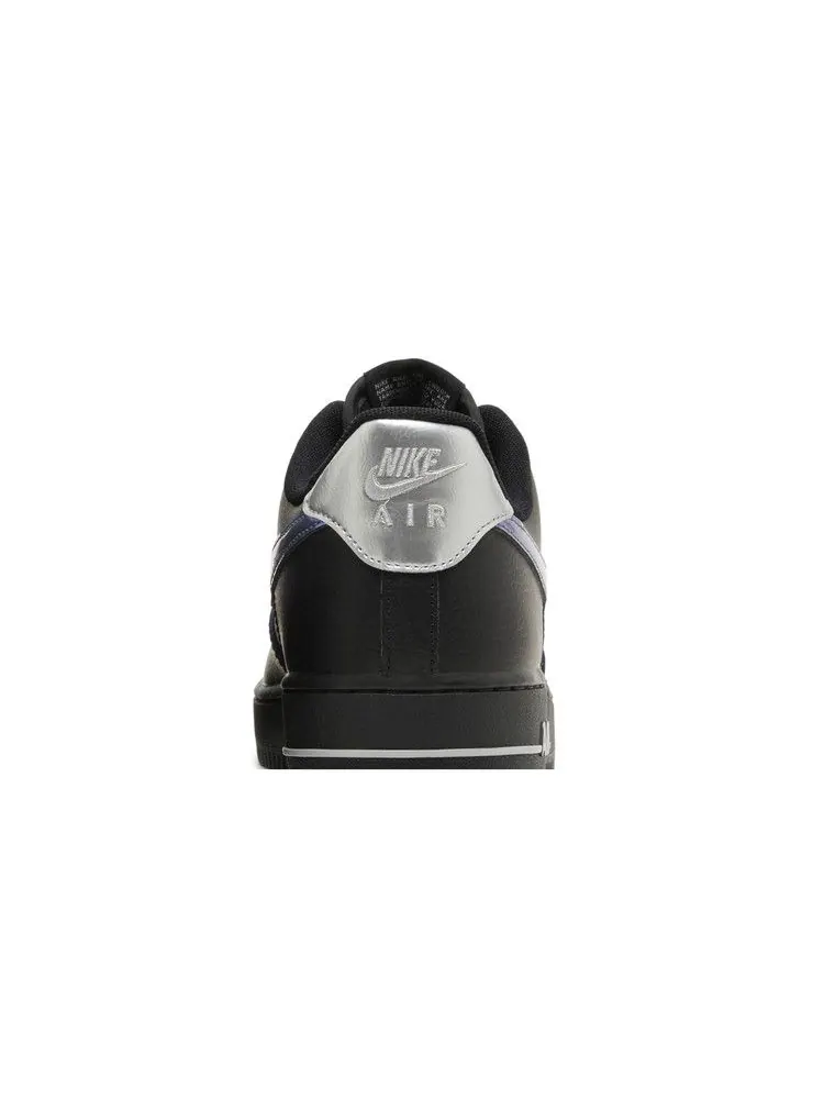 Кроссовки Nike Air Force 1 '07 'Black Blue Lightning' — изображение 8 из 9