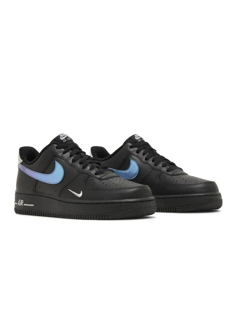 Кроссовки Nike Air Force 1 '07 'Black Blue Lightning' — изображение 9 из 9