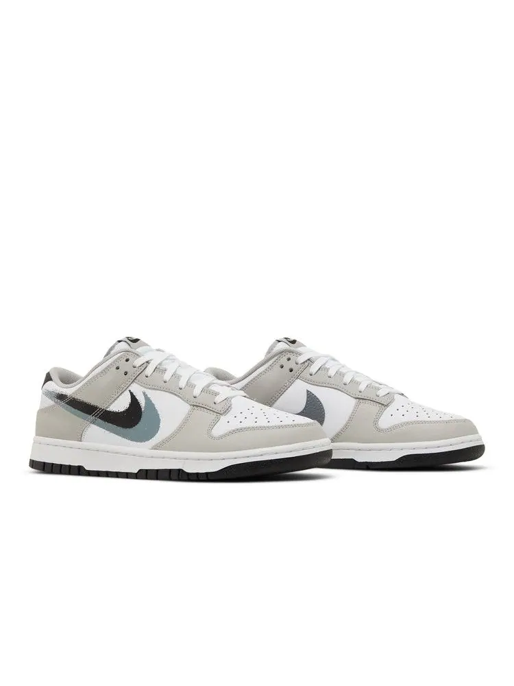 Кроссовки Nike Dunk Low 'Spray Paint Swoosh' — изображение 9 из 9, серый