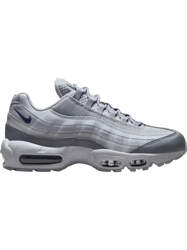 Кроссовки Nike Air Max 95 'Wolf Grey Midnight Navy' — изображение 1 из 1, серый