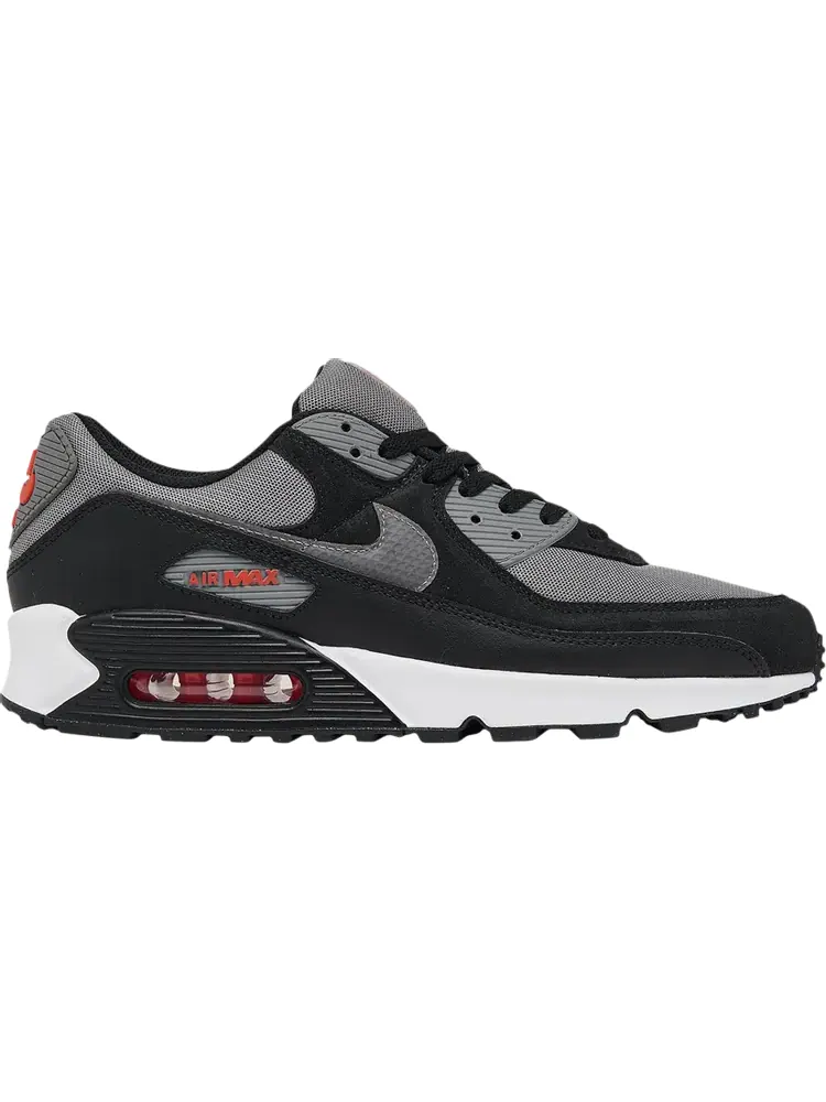Кроссовки Nike Air Max 90 'Black Pewter Red' — изображение 1 из 1, черный