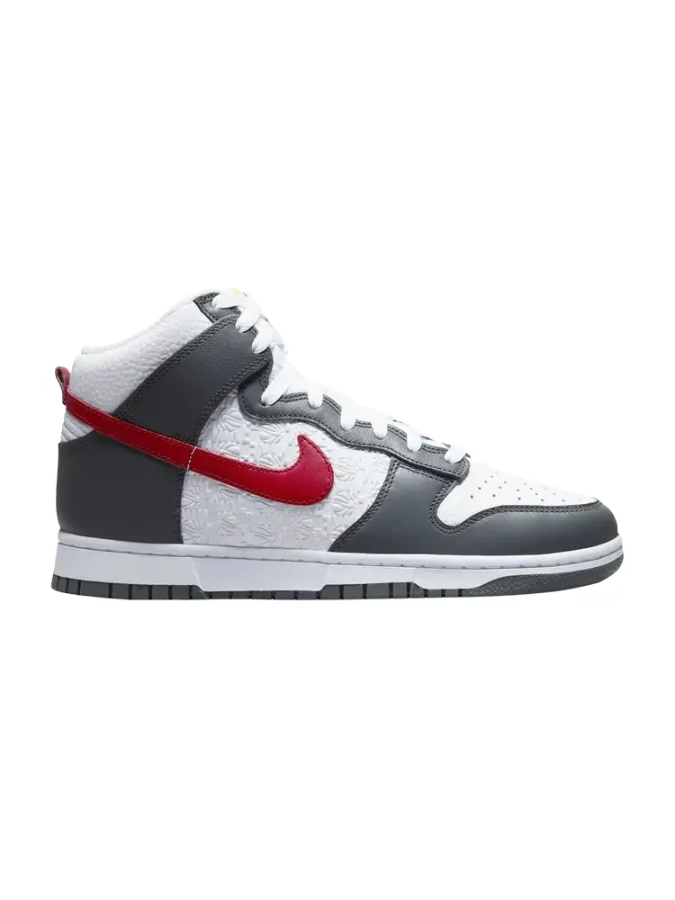 Кроссовки Dunk High — изображение 1 из 1, серый красный