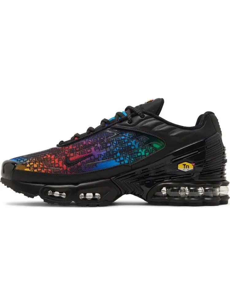 Кроссовки Air Max Plus 3 Premium 'Rainbow Gradient' — изображение 3 из 4, черный