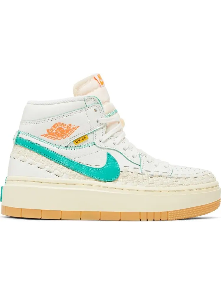 Кроссовки Union LA x Bephie's Beauty Supply x Wmns Air Jordan 1 Elevate High SP 'Summer of '96' — изображение 1 из 4, бежевый