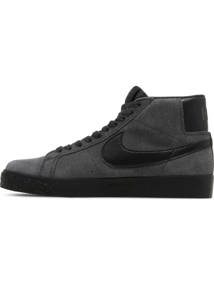 Кроссовки Zoom Blazer Mid SB 'Anthracite Black' — изображение 3 из 4, серый