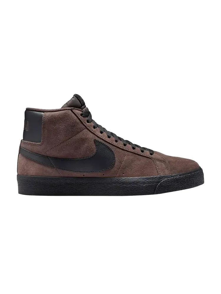 Кроссовки Nike Zoom Blazer Mid SB Brown Black — изображение 1 из 1, коричневый