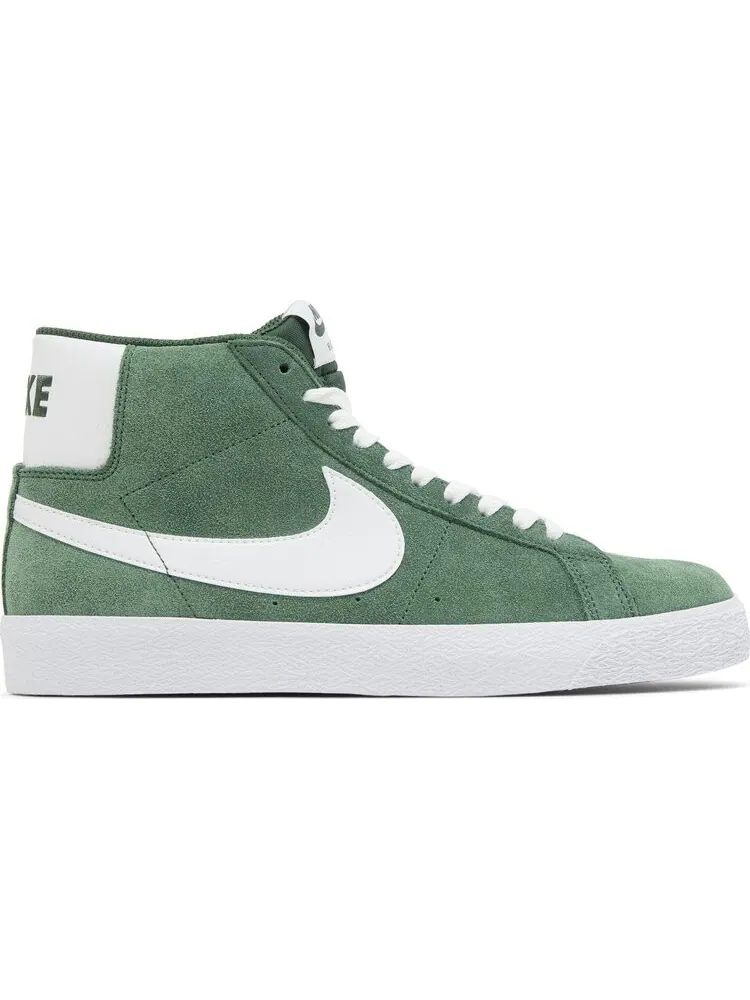 Кроссовки Zoom Blazer Mid SB 'Fir' — изображение 1 из 4, зеленый