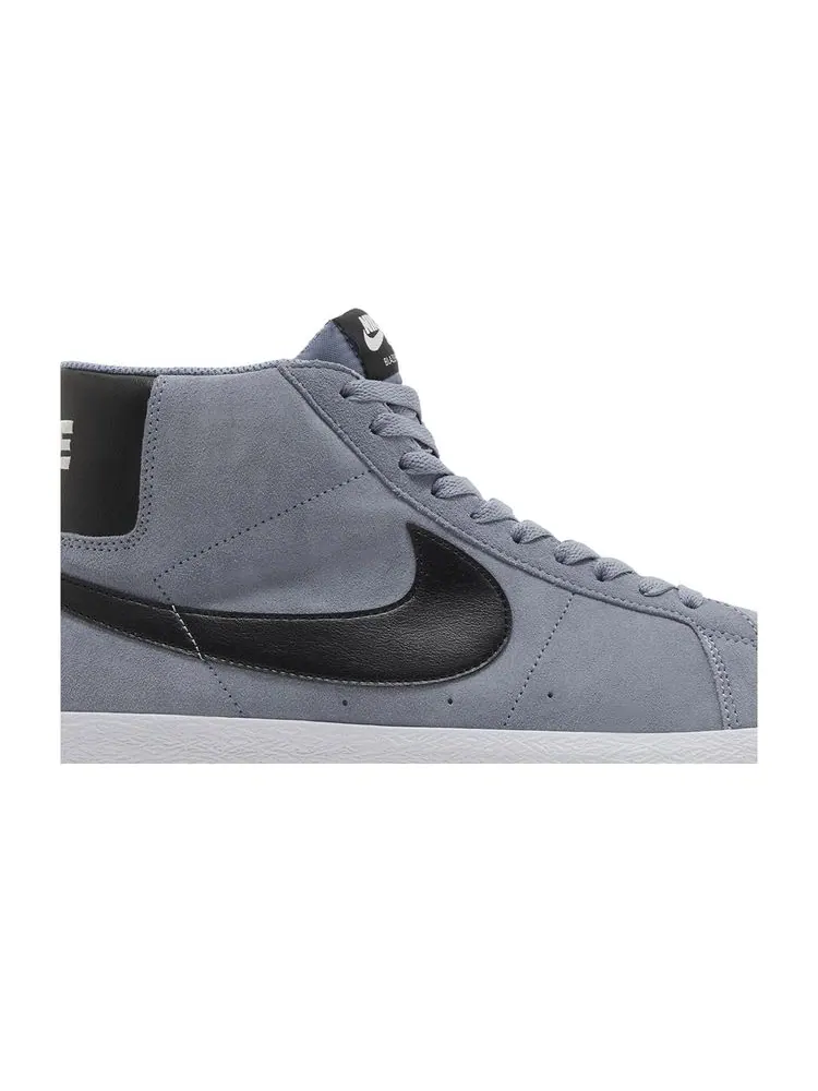 Кроссовки Zoom Blazer Mid SB 'Ashen Slate' — изображение 2 из 8, серый