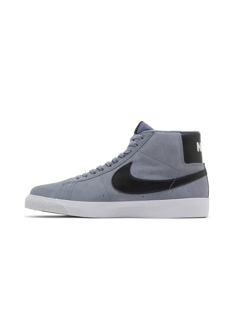 Кроссовки Zoom Blazer Mid SB 'Ashen Slate' — изображение 3 из 8, серый