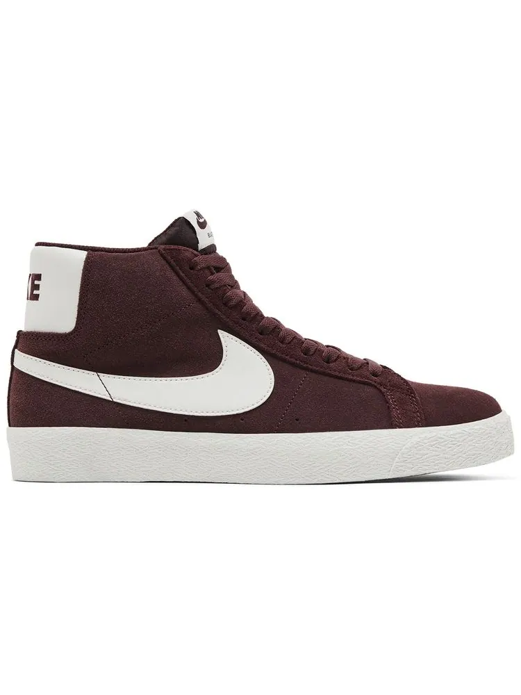 Кроссовки Nike Zoom Blazer Mid SB 'Burgundy Crush' — изображение 1 из 8, красный