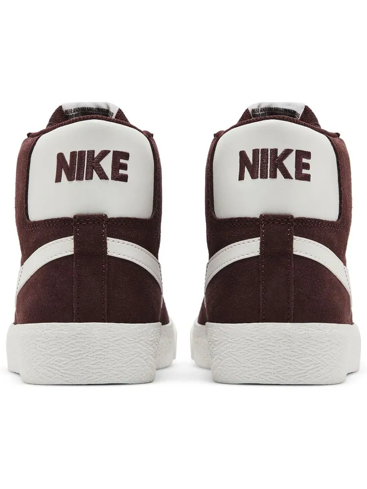 Кроссовки Nike Zoom Blazer Mid SB 'Burgundy Crush' — изображение 6 из 8, красный