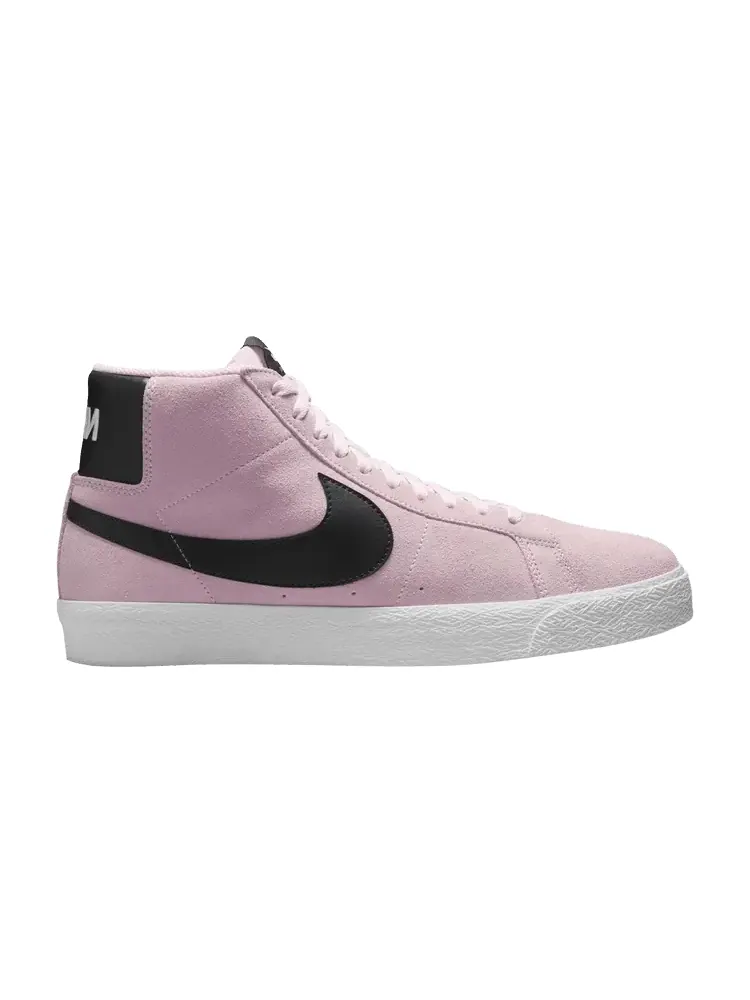 Кроссовки Zoom Blazer Mid SB 'Pink Foam Anthracite' — изображение 1 из 1, розовый