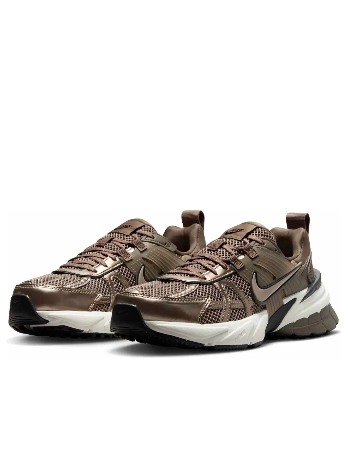 Кроссовки Nike Wmns V2K Run 'Mink Brown' — изображение 3 из 5, коричневый
