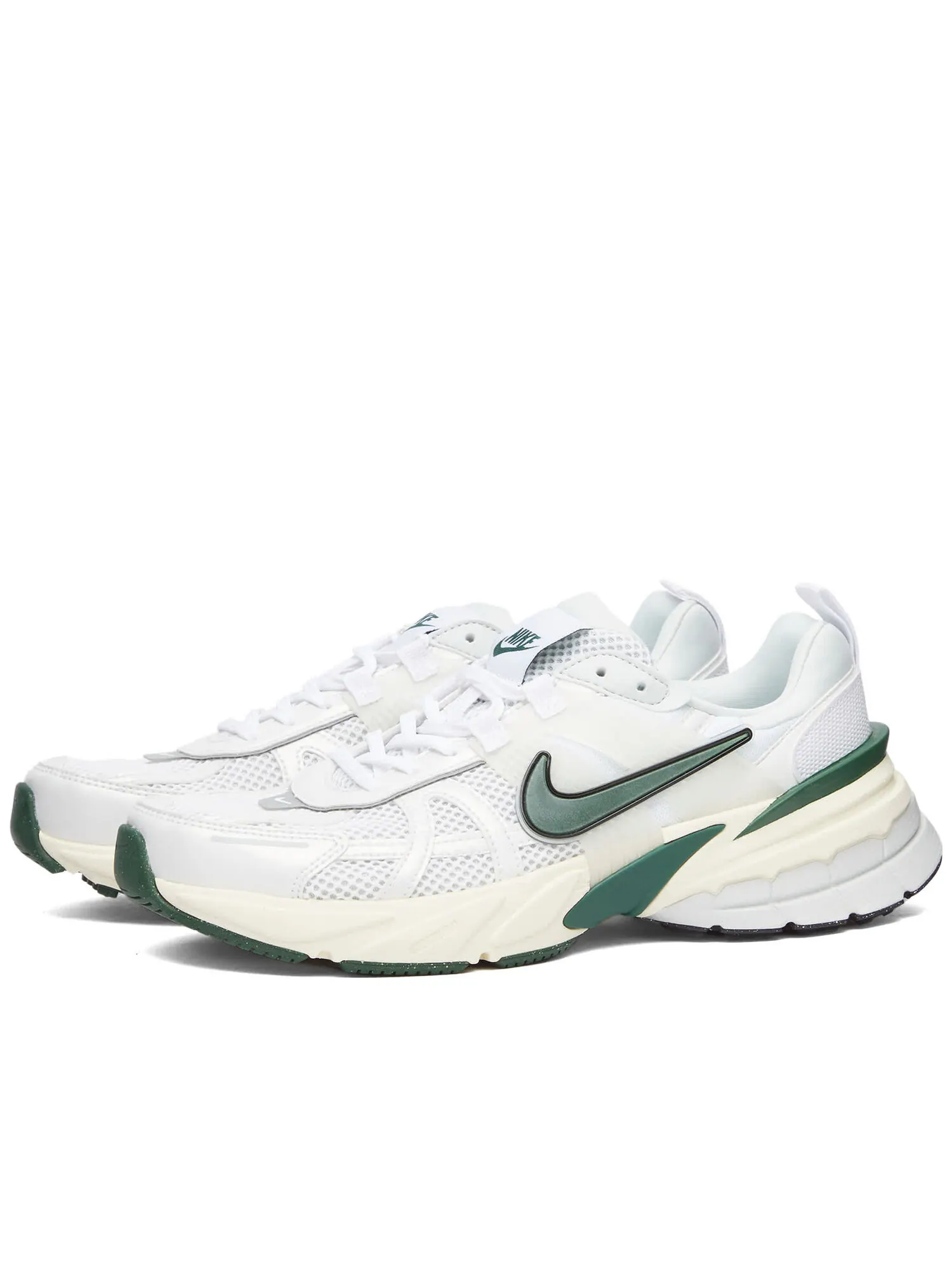 Кроссовки Nike W V2k Run — изображение 3 из 6, белый/зеленый