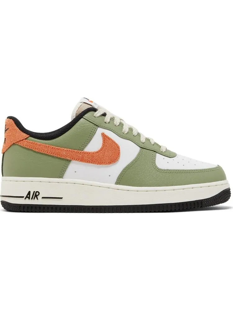 Кроссовки Air Force 1 '07 'Oil Green Orange' — изображение 1 из 4, зеленый