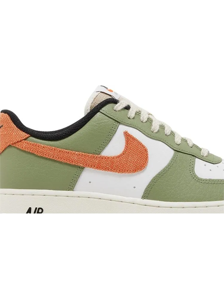 Кроссовки Air Force 1 '07 'Oil Green Orange' — изображение 2 из 4, зеленый