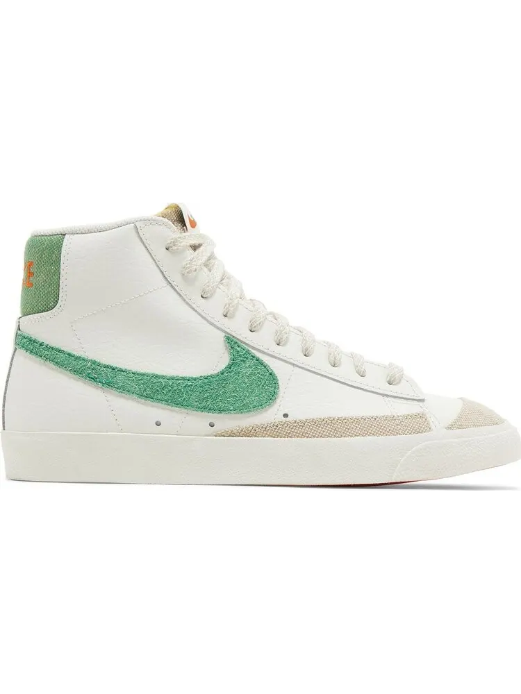 Кроссовки Blazer Mid '77 Vintage 'Sail Stadium Green' — изображение 1 из 4, белый