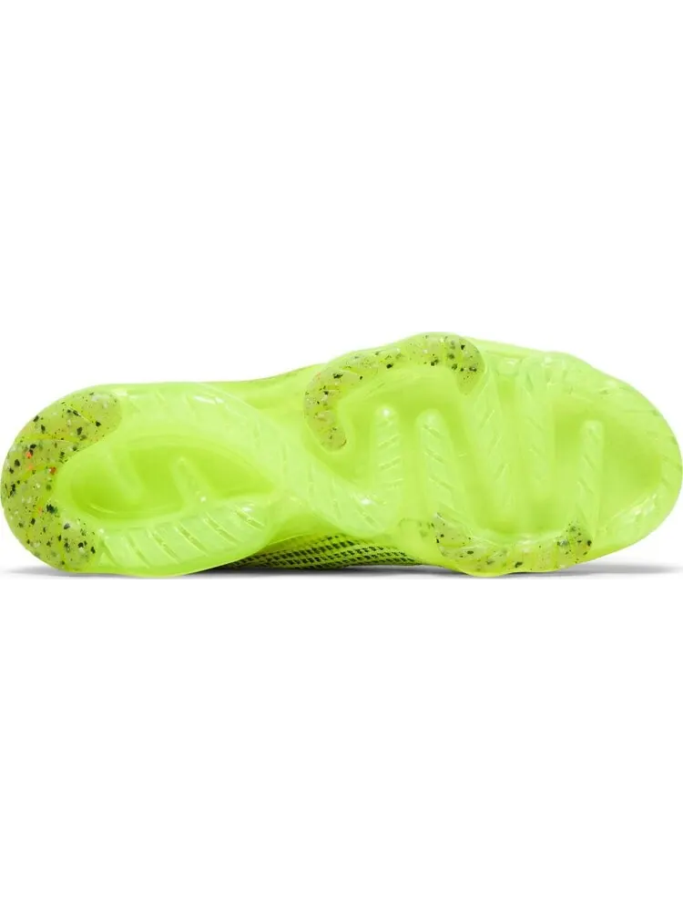 Кроссовки Air VaporMax 2021 Flyknit Next Nature 'Volt Black' — изображение 4 из 4, зеленый