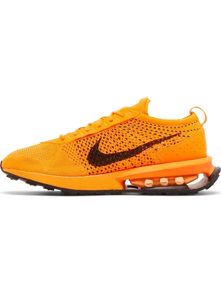 Кроссовки Air Max Flyknit Racer 'Total Orange Black' — изображение 3 из 4, оранжевый