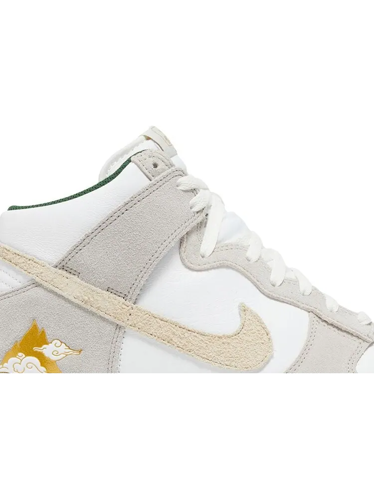 Кроссовки Dunk High 'San Francisco Pack - Gold Mountain' — изображение 2 из 4, белый