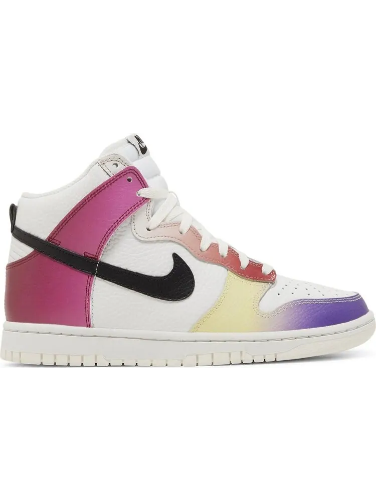 Кроссовки Wmns Dunk High 'Multi-Color Gradient' — изображение 1 из 4, мульти