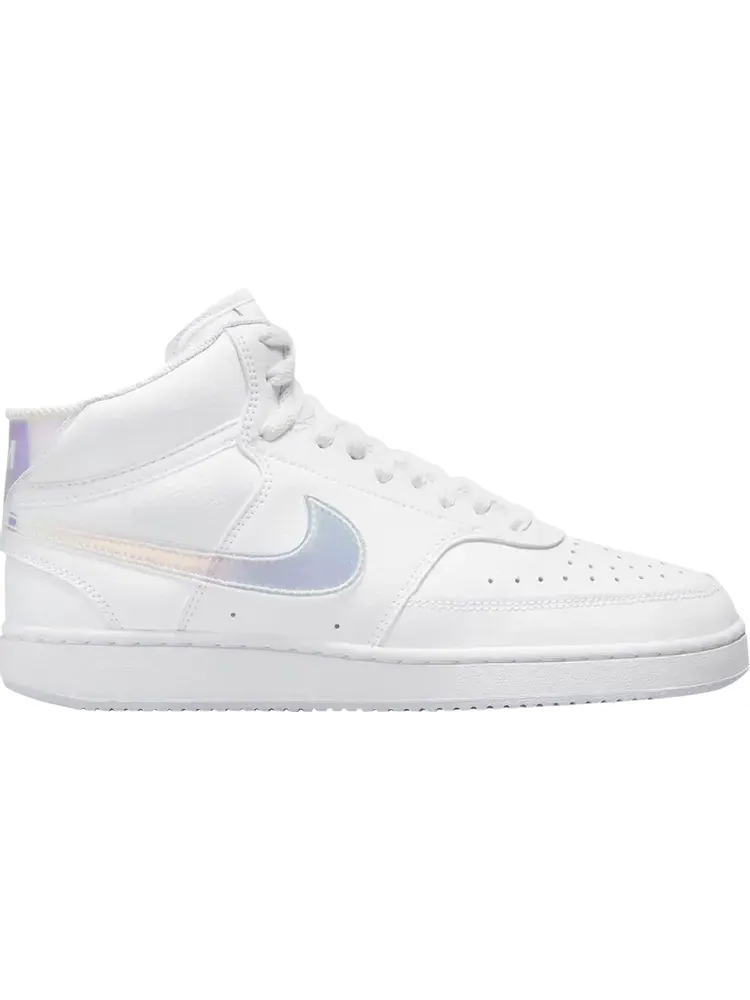 Кроссовки Nike Wmns Court Vision Mid 'White Iridescent' — изображение 1 из 1, белый