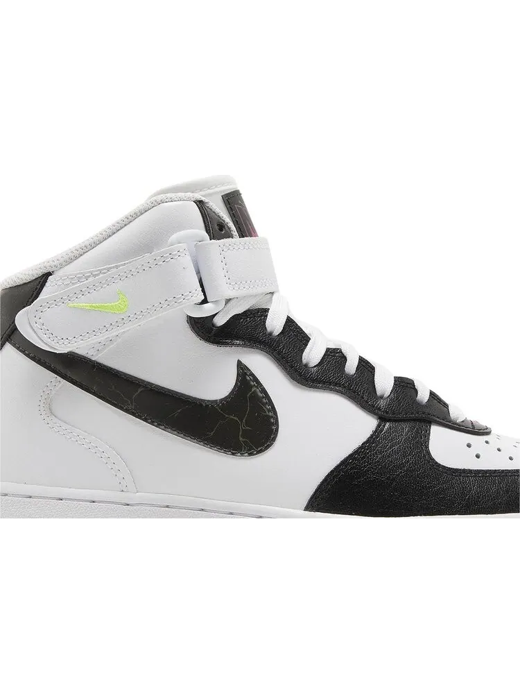 Кроссовки Wmns Air Force 1 '07 Mid 'Electric' — изображение 2 из 4, белый