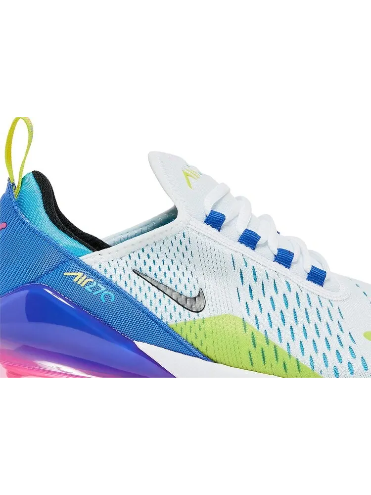 Кроссовки Air Max 270 GS 'Hyper Royal Pink Spell' — изображение 2 из 4, синий