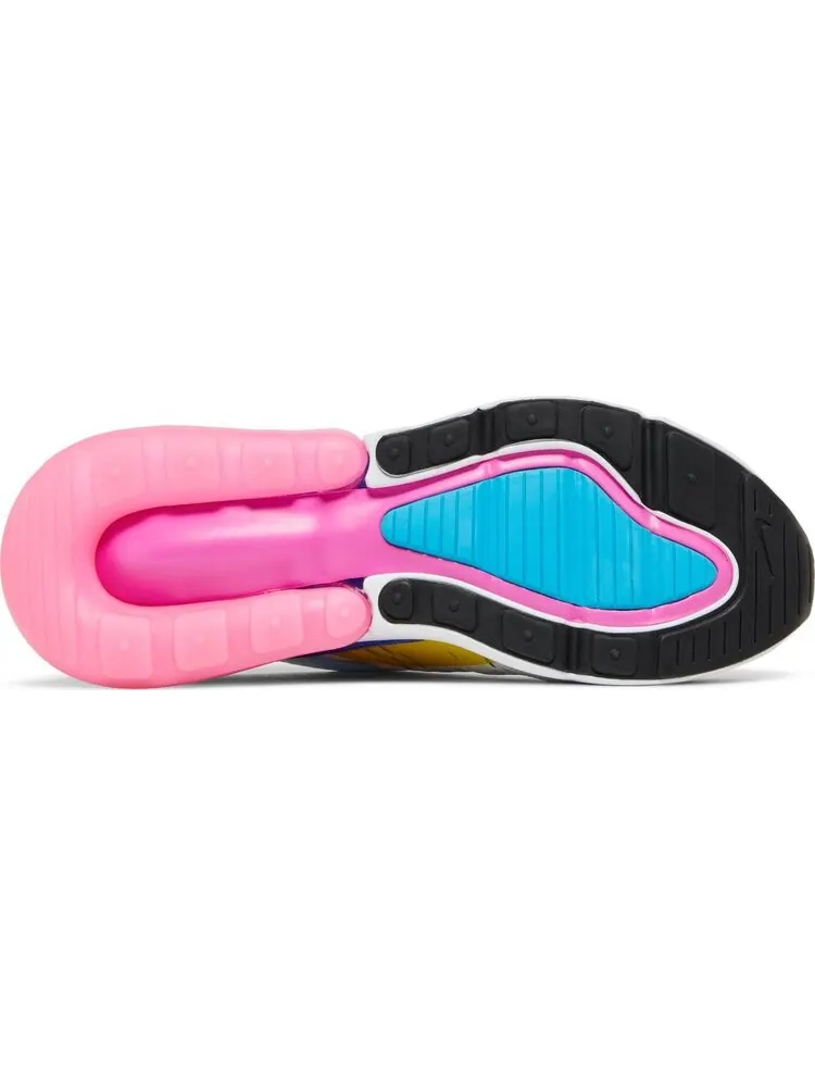 Кроссовки Air Max 270 GS 'Hyper Royal Pink Spell' — изображение 4 из 4, синий