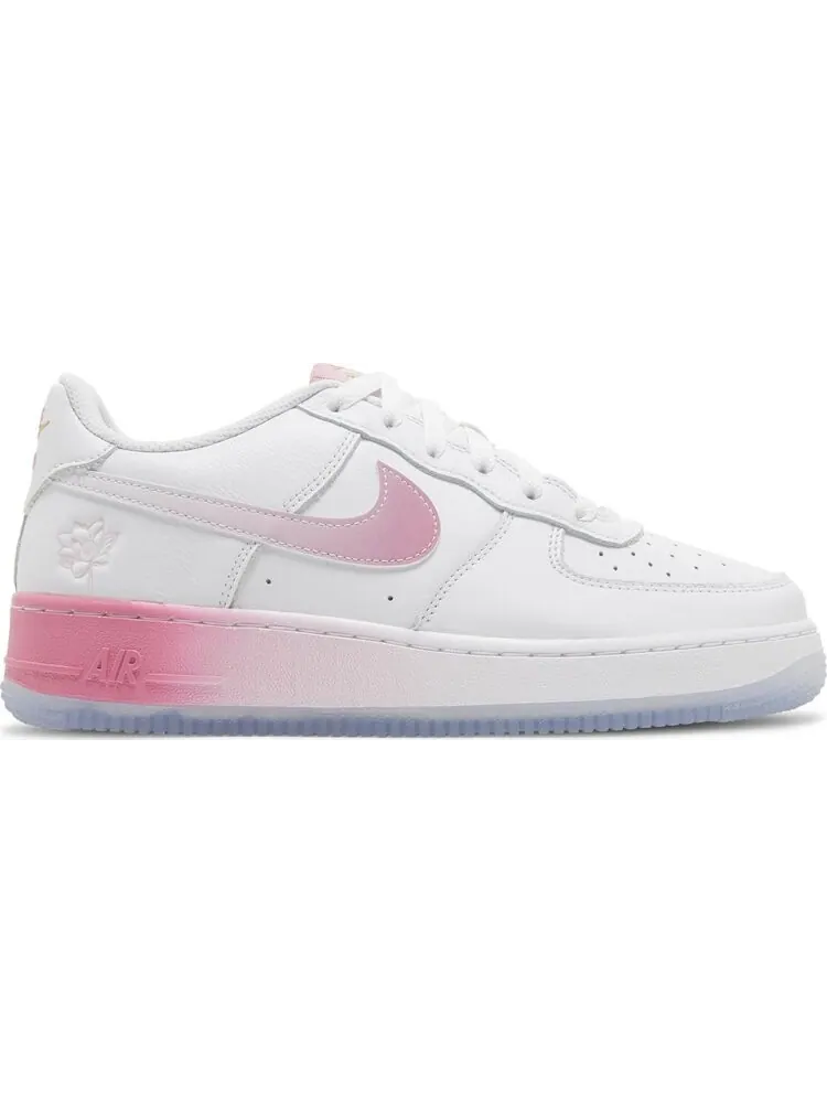 Кроссовки Air Force 1 '07 GS 'San Francisco Pack - Lotus Flower' — изображение 1 из 4, белый