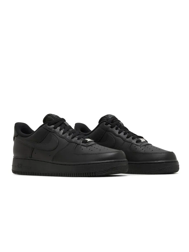 Кроссовки Nike Air Force 1 FlyEase 'Triple Black' — изображение 9 из 9, черный/черный/черный