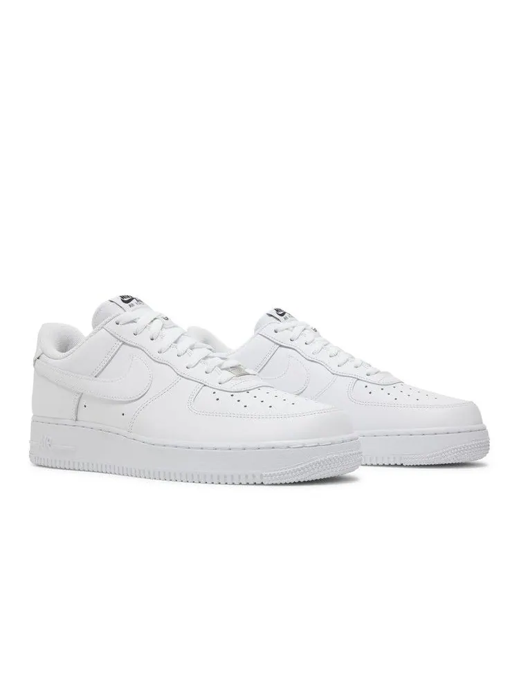 Кроссовки Nike Air Force 1 FlyEase 'White' — изображение 9 из 9, белый/белый/белый