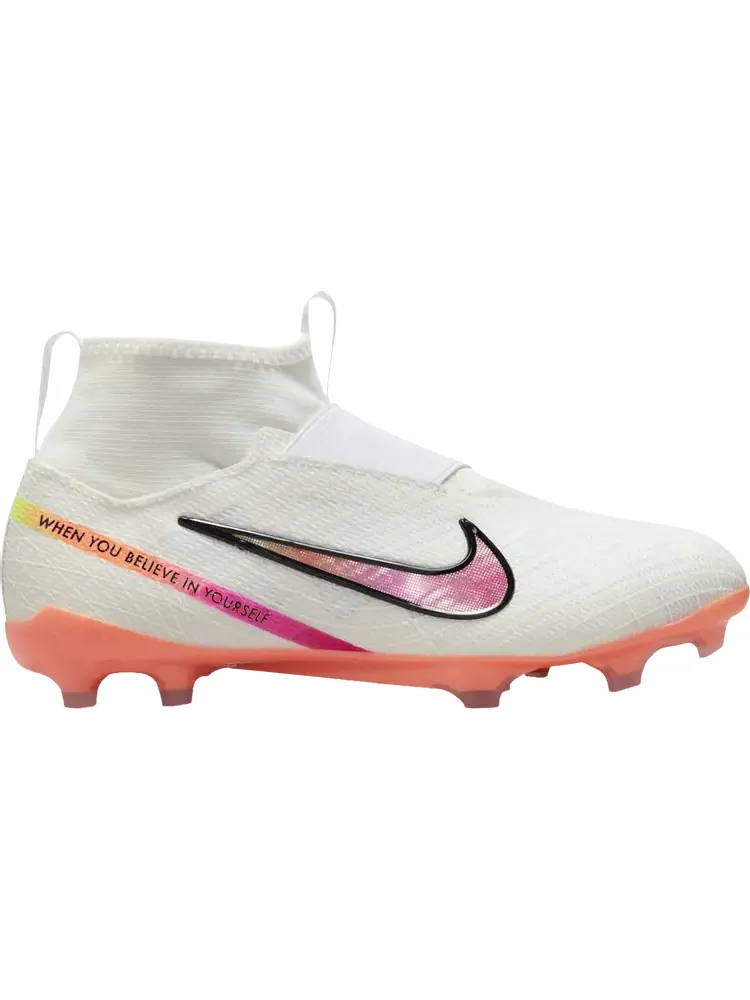 Кроссовки Marcus Rashford x Zoom Mercurial Superfly 9 Pro FG GS 'Better Believe It' — изображение 1 из 1, белый