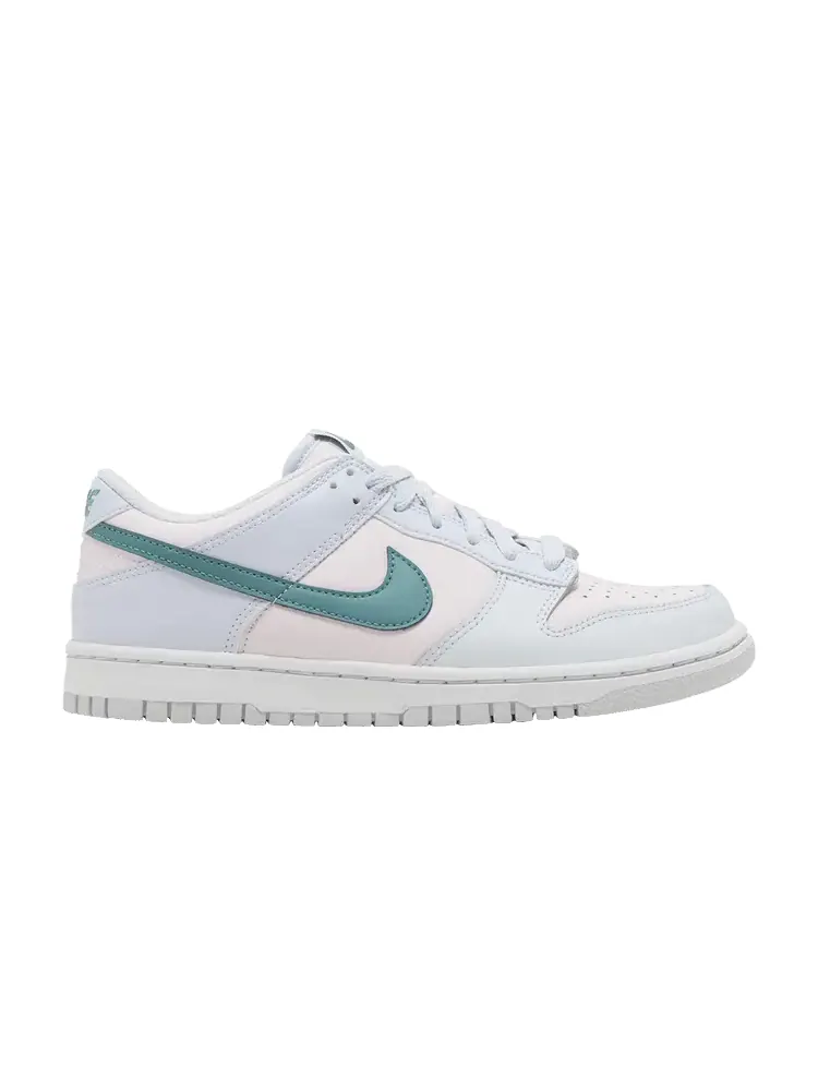 Кроссовки Nike Dunk Low GS 'Mineral Teal' — изображение 1 из 9, серый//розовый