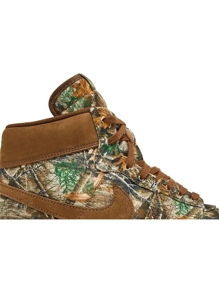Кроссовки Realtree x Jordan Air Ship PE SP 'Edge Camo' — изображение 2 из 4, коричневый