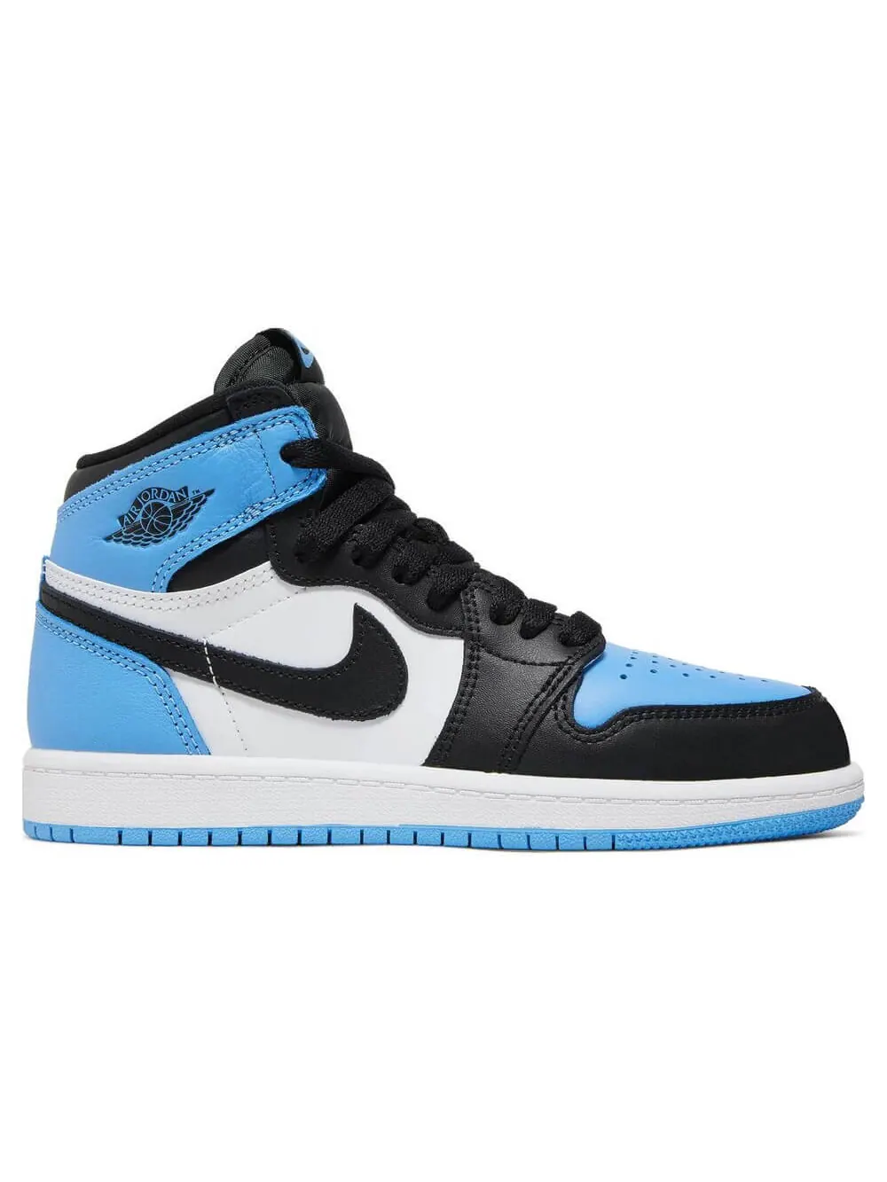 Кроссовки Nike Air Jordan 1 Retro High OG 'UNC Toe' для детей — изображение 1 из 8, синий