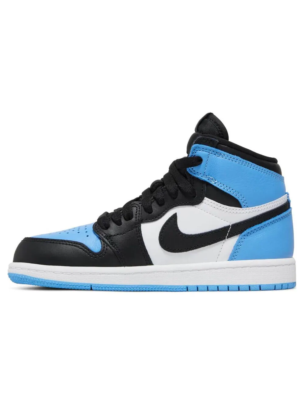 Кроссовки Nike Air Jordan 1 Retro High OG 'UNC Toe' для детей — изображение 2 из 8, синий