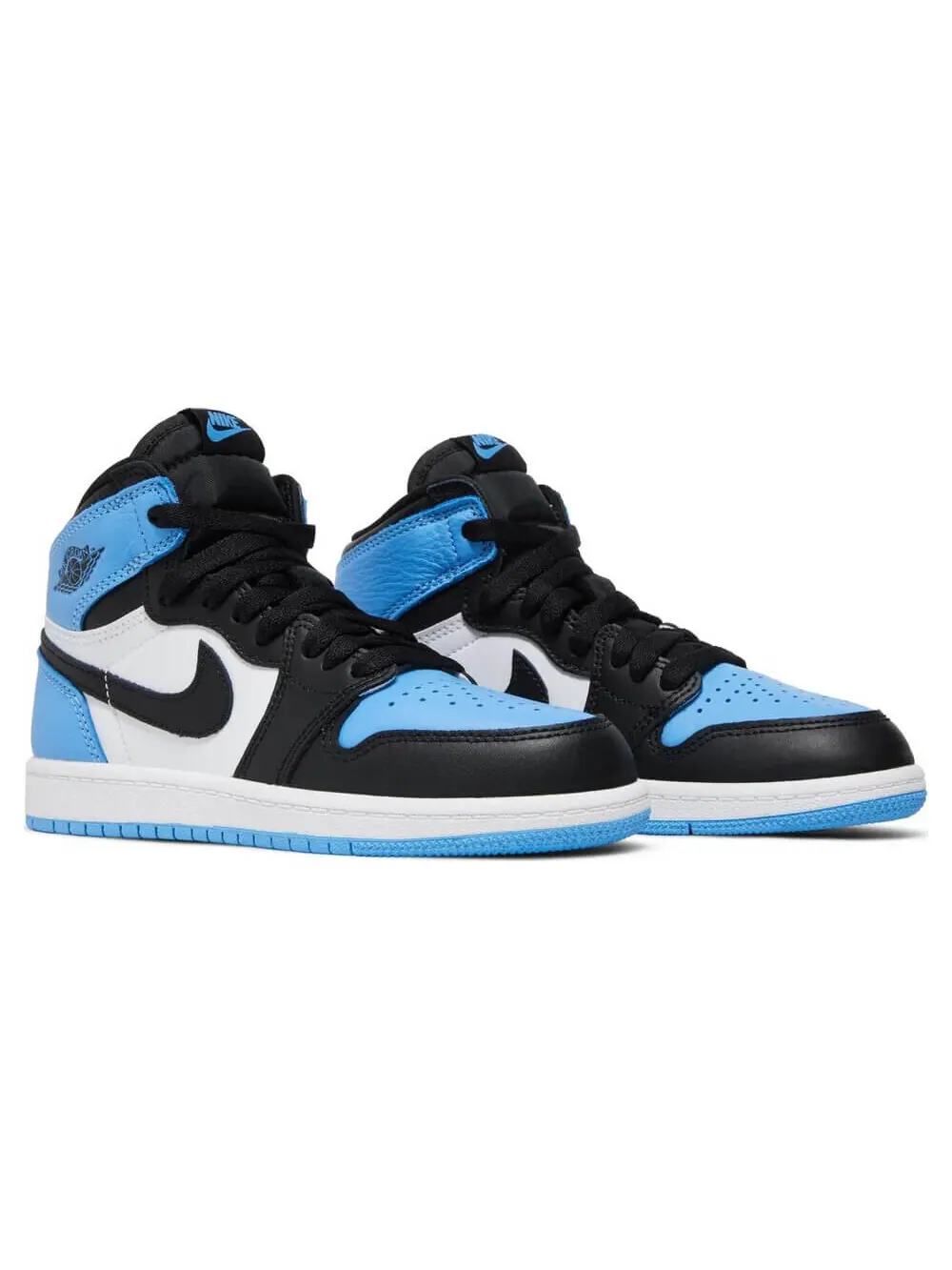 Кроссовки Nike Air Jordan 1 Retro High OG 'UNC Toe' для детей — изображение 4 из 8, синий