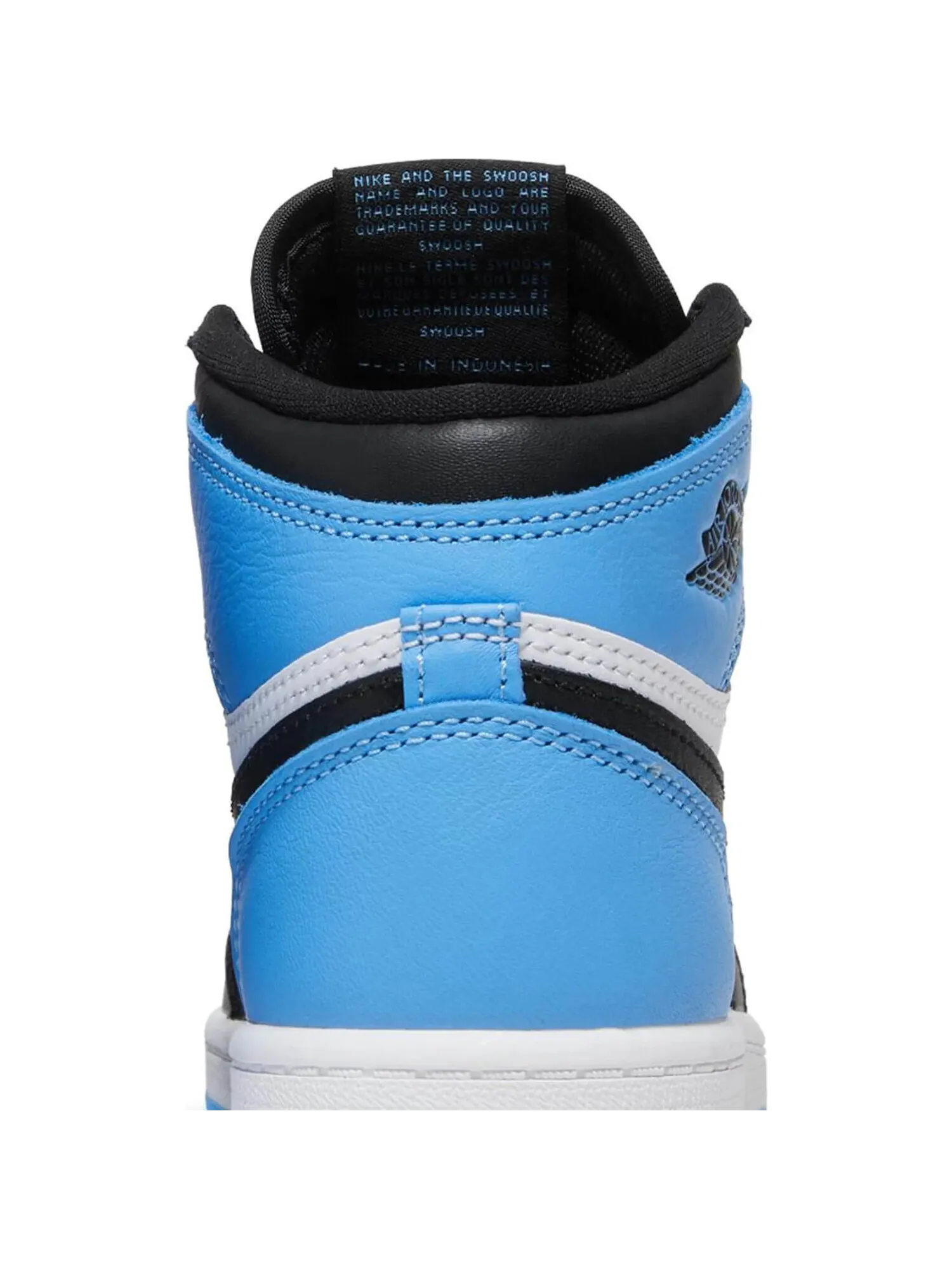 Кроссовки Nike Air Jordan 1 Retro High OG 'UNC Toe' для детей — изображение 6 из 8, синий