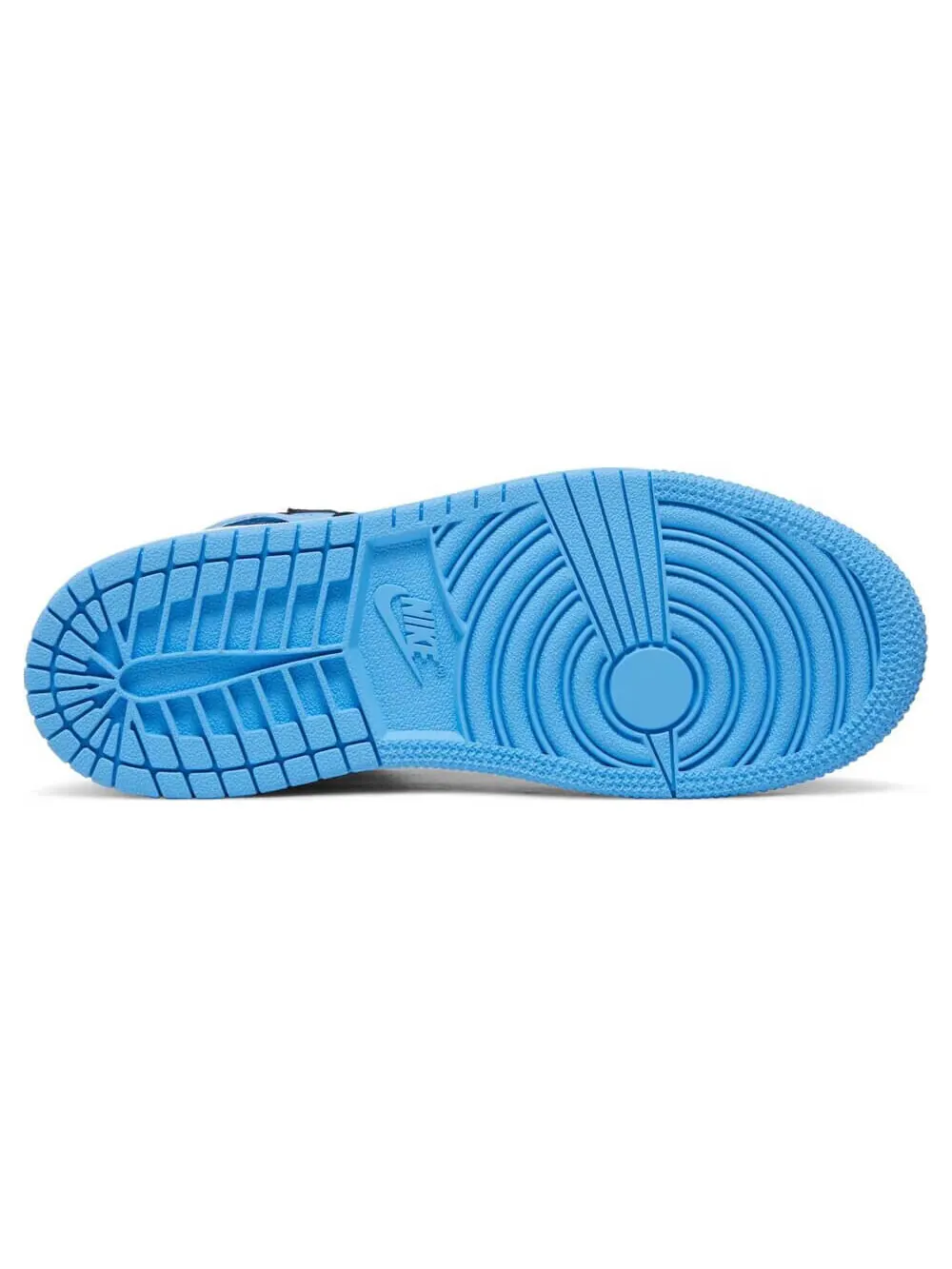 Кроссовки Nike Air Jordan 1 Retro High OG 'UNC Toe' для детей — изображение 7 из 8, синий