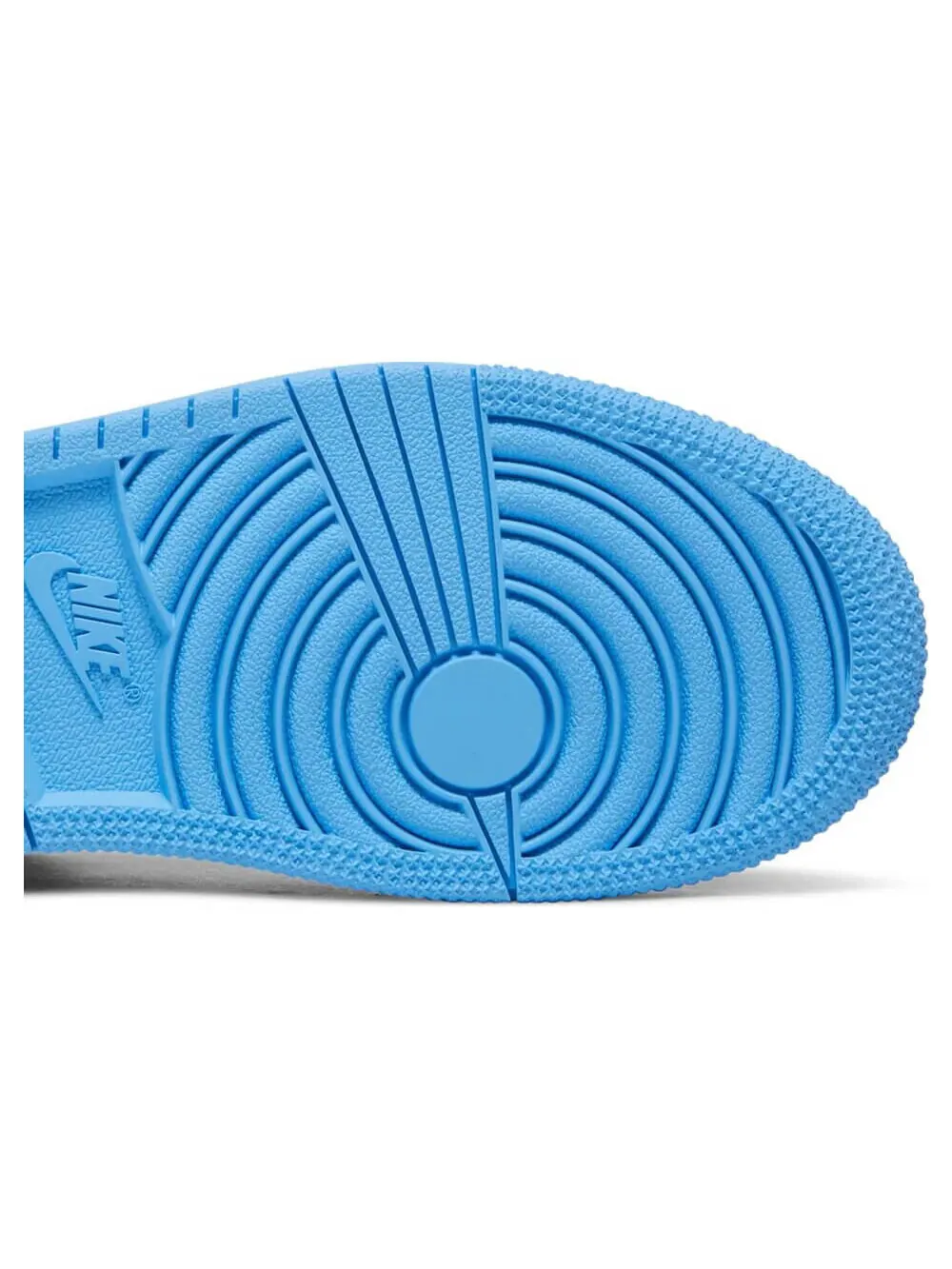 Кроссовки Nike Air Jordan 1 Retro High OG 'UNC Toe' для детей — изображение 8 из 8, синий