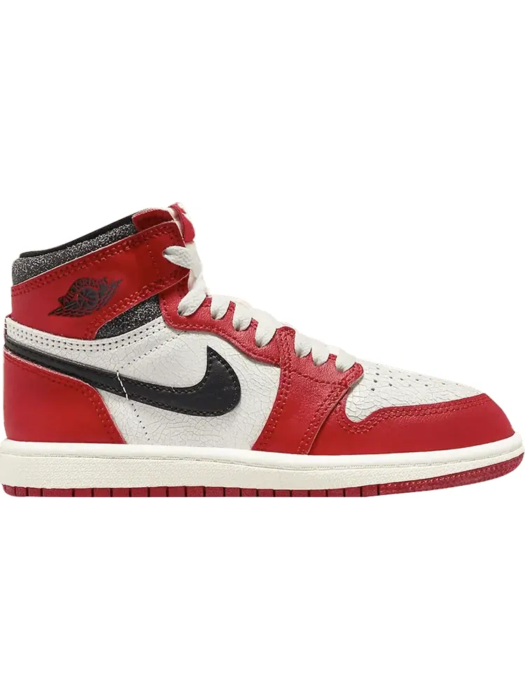 Кроссовки Air Jordan 1 Retro High OG PS Chicago Lost & Found — изображение 1 из 1, красный