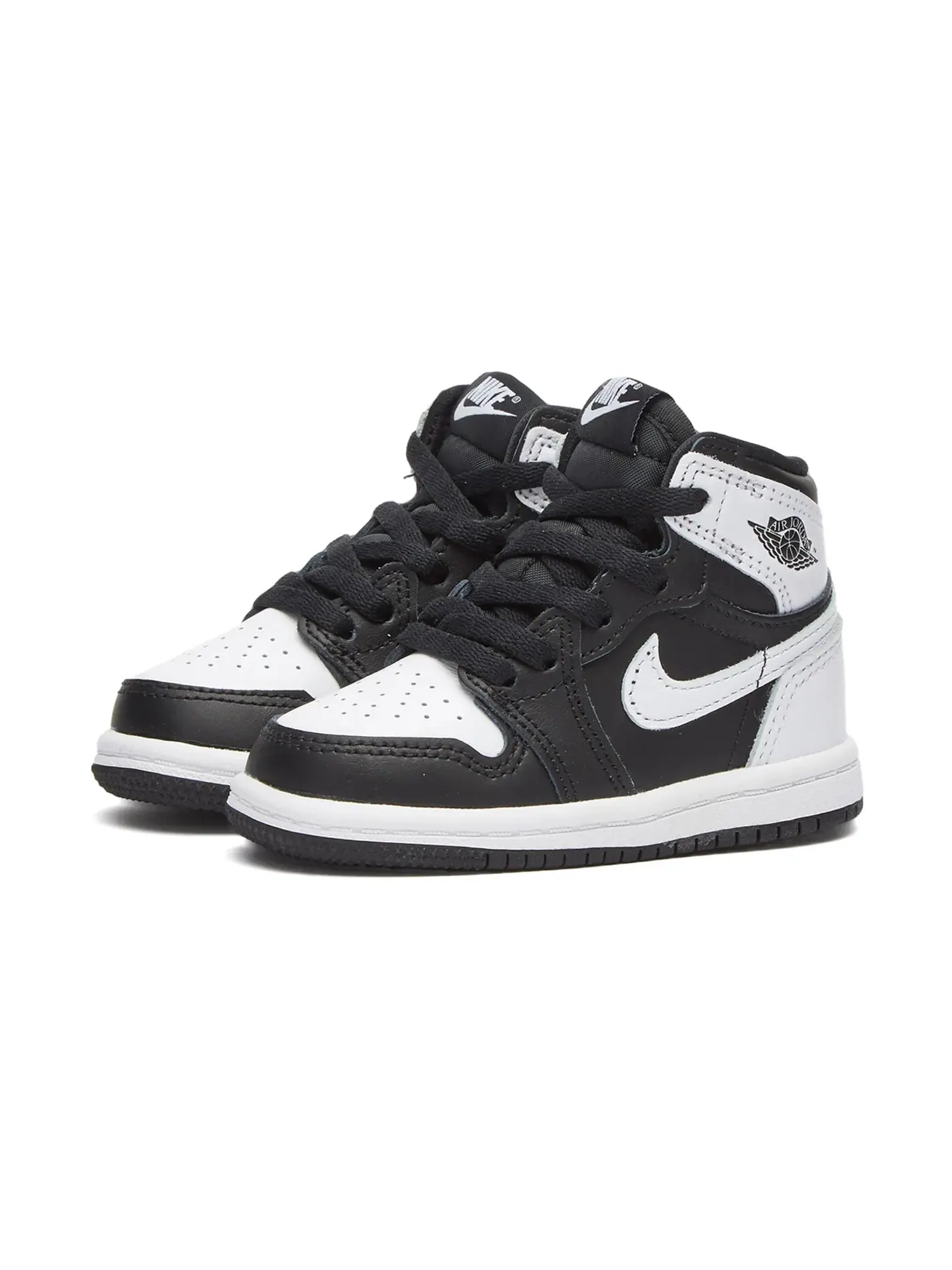 Кроссовки для малышей Air Jordan 1 Retro High OG TD — изображение 2 из 5, черный/белый