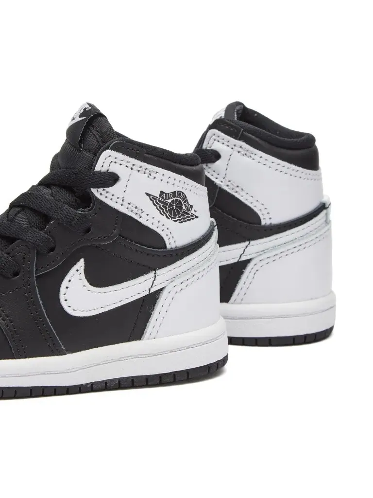 Кроссовки для малышей Air Jordan 1 Retro High OG TD — изображение 4 из 5, черный/белый