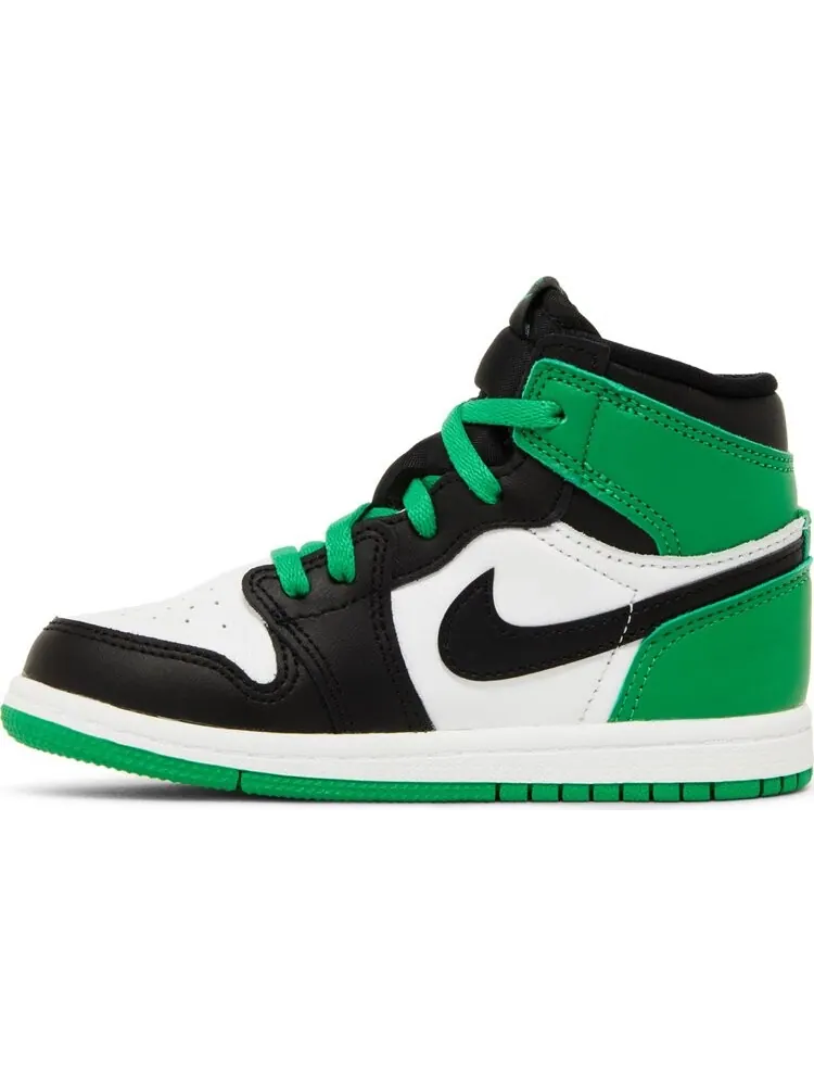 Кроссовки Air Jordan 1 Retro High OG TD 'Lucky Green' — изображение 3 из 4, зеленый