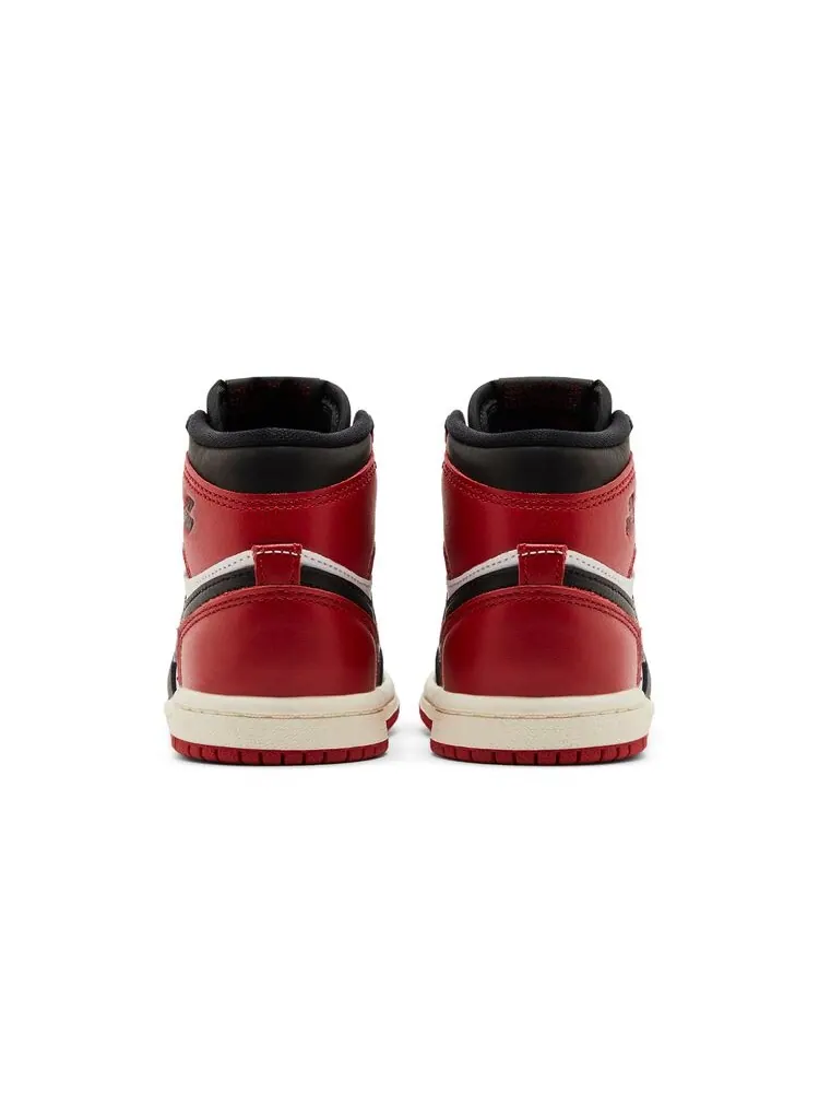 Кроссовки Air Jordan 1 Retro High OG TD Black Toe Reimagined — изображение 6 из 6, черный